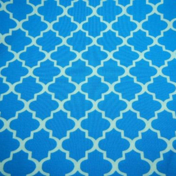 New Moroccan‎ Clover Cotton Fabric by the Yard  (1 Yard - 36" X 44" Pre-Cut) - Picture 1 of 1